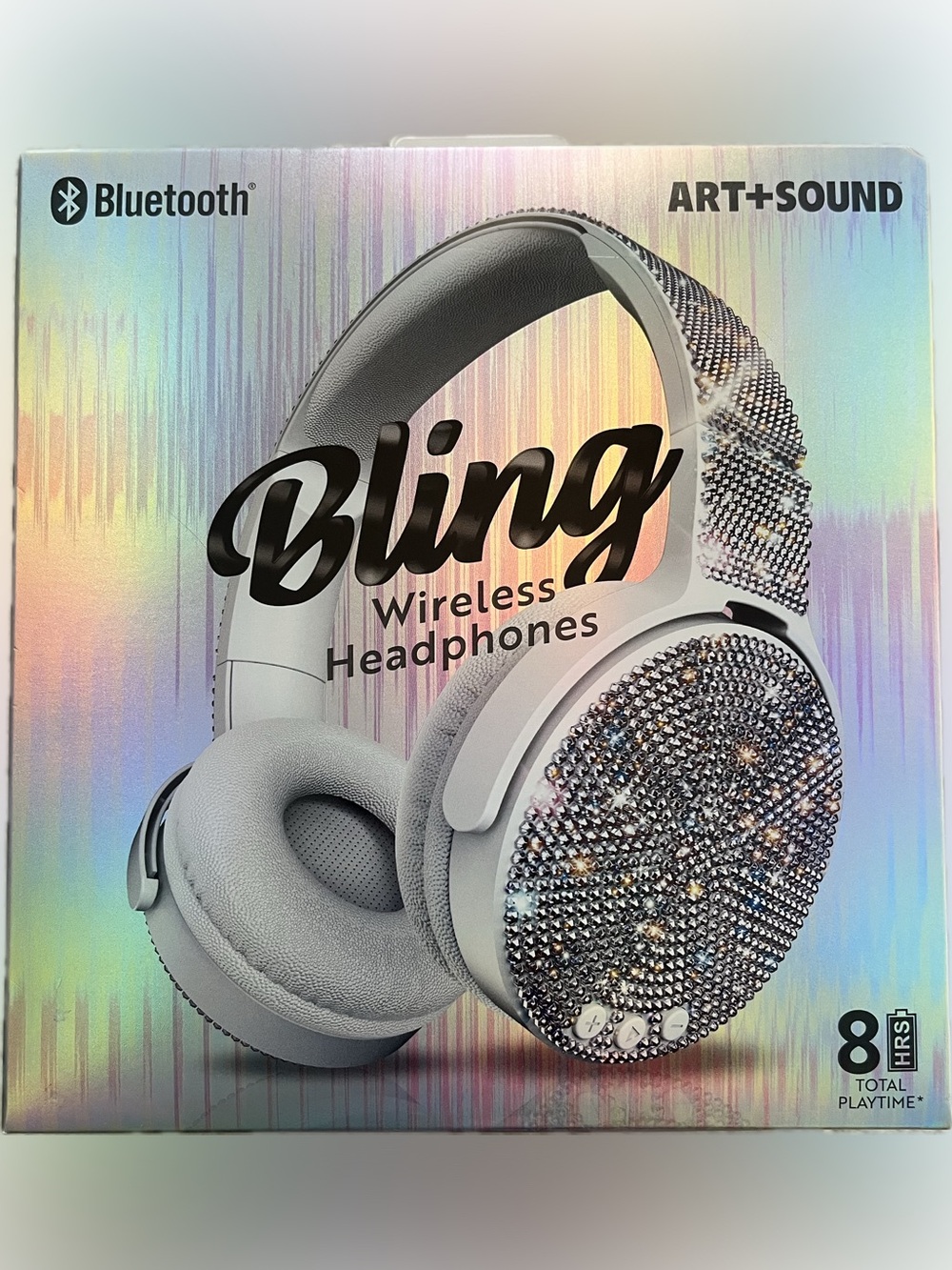 [NWT]  Art+Sound Bling Wireless Built-in Mic Headphone |  Bluetooth